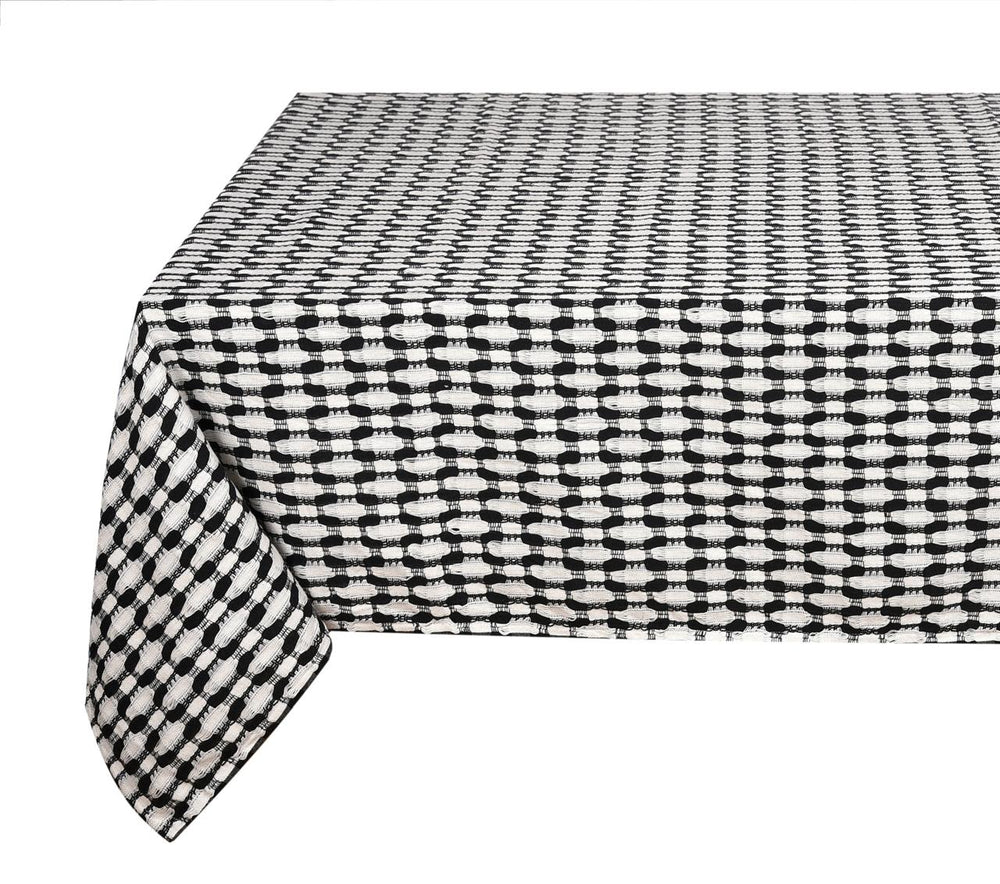 Cotton Tablecloth - HoneyComb Waffle Weave